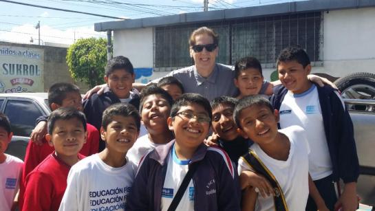 Dr. Ash with Students in Mexico